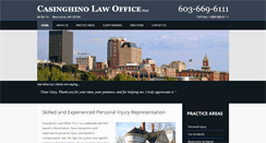 Desktop Screenshot of casinghinolaw.com